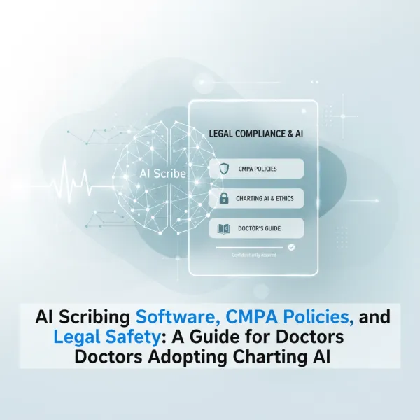 AI Scribing Software, CMPA Policies, and Legal Safety: A Guide for Doctors Adopting Charting AI